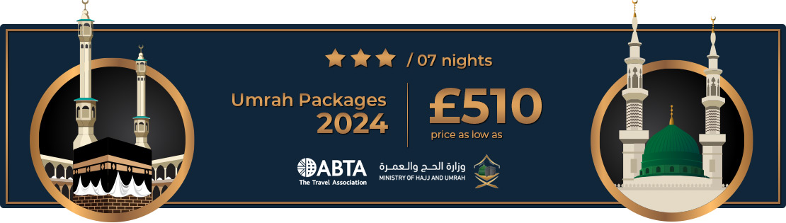 3 star Cheap Umrah Packages 2024