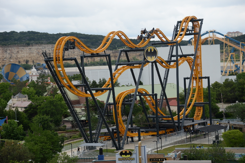 batman roller coaster toy