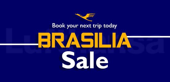 Cheap Flight to Brasilia with Lufthansa
