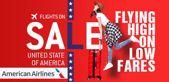 Cheap Flight to United States With American Airlines