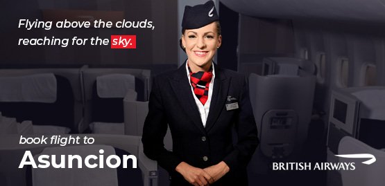 Cheap Flight to Asuncion with British Airways