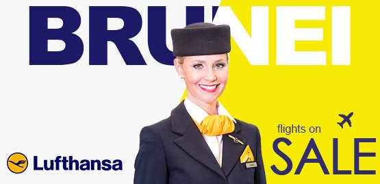 Cheap Flight to Brunei with Lufthansa