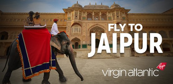 Cheap Flight to Jaipur with Virgin Atlantic