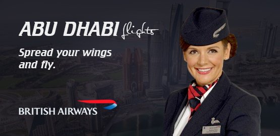 Cheap Flight to Abu Dhabi with British Airways
